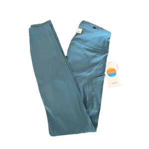 VUORI STRIDE LEGGING 25” DARK LUNA COLOR SIZE XS WAIST 11.5” NWT